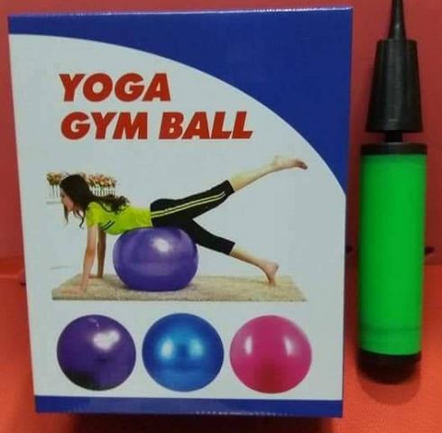 Dụng cụ Yoga - Bóng tập yoga trơn đường kính 55cm